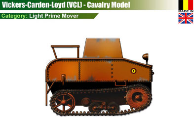 Belgium VCL Cavalry Model (UK)